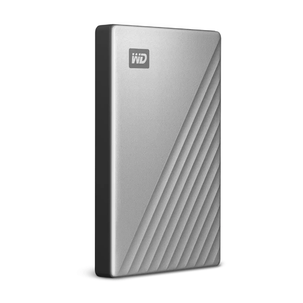 WD External Type C Hard Disk My Passport Ultra 2TB Silver view 4